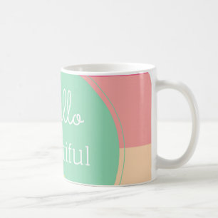 Taza De Café Hola hermoso