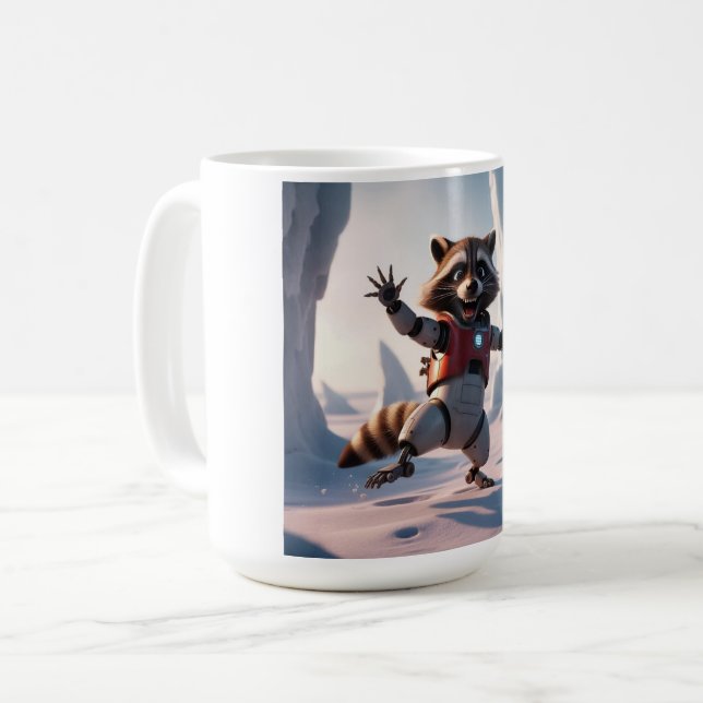 Taza De Café Hola, Hola Raccon (Anverso izquierdo)