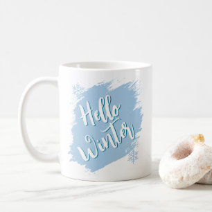 Taza De Café Hola Invierno Frío Invierno