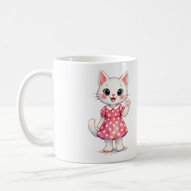 Taza De Café Hola Kitty! (Izquierda)