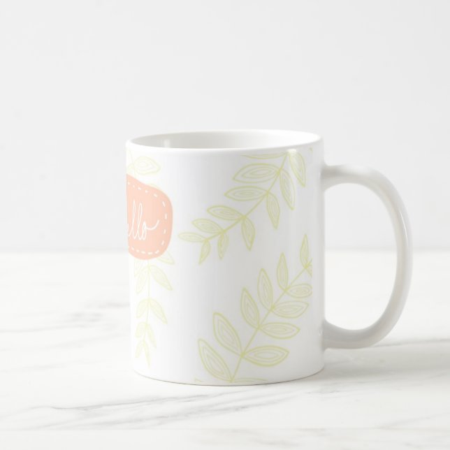 Taza De Café Hola kiwi (Derecha)
