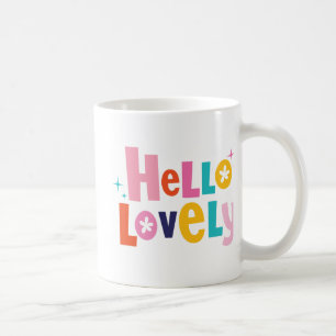 Taza De Café Hola Lovey Coffee Mug