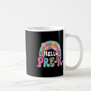 Taza De Café Hola maestros de pre-k Byck al primer día de escue
