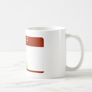 Taza De Café hola mi nombre es androide