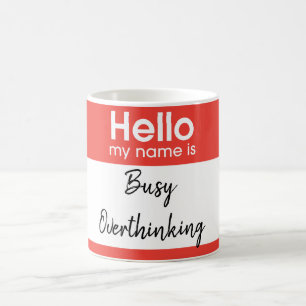 Taza De Café Hola mi nombre es de encargo