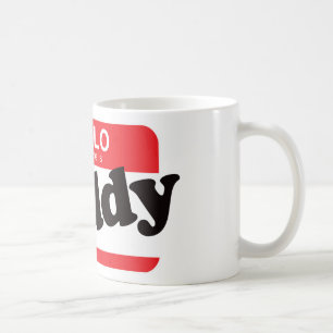 Taza De Café Hola mi nombre es papá