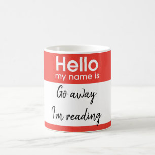 Taza De Café Hola mi nombre es: Personalizado