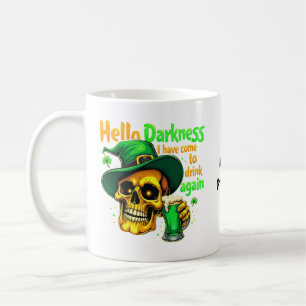 Taza De Café Hola oscuridad he venido a beber contigo de nuevo