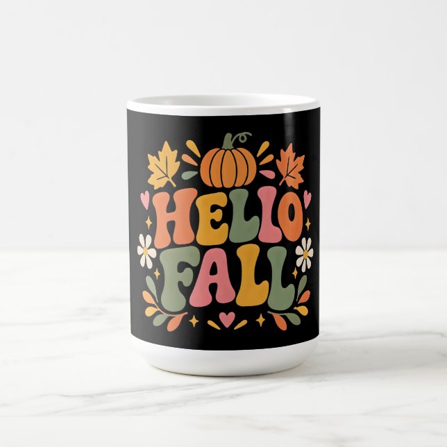 Taza De Café Hola Otoño (Centro)