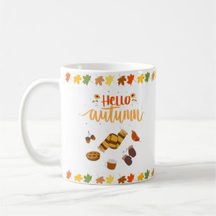 Taza De Café Hola otoño, hola otoño