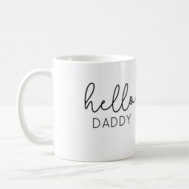 Taza De Café Hola papá espera sorpresivo (Izquierda)