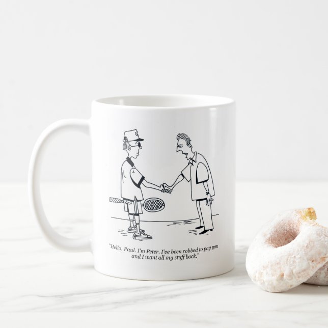 Taza De Café Hola Paul mug (Con donut)