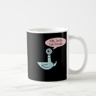 Taza De Café Hola Primeros Gradores Cute Pigeon Teac de primer