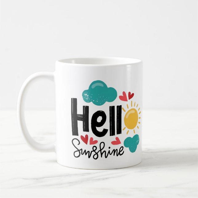 Taza De Café Hola sol (Izquierda)