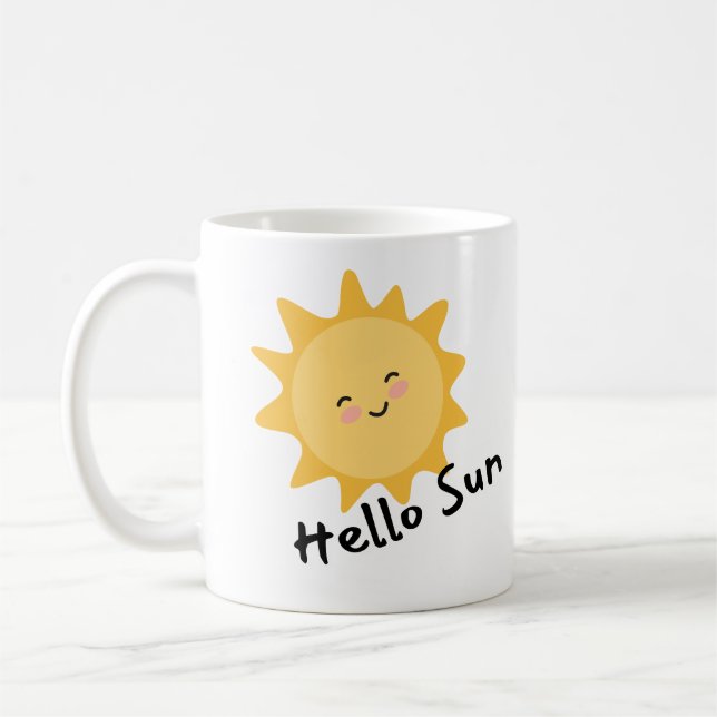Taza De Café Hola sol (Izquierda)