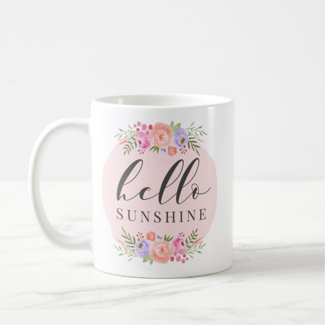 Taza De Café Hola sol (Izquierda)