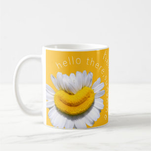 Taza De Café "hola, sol" Sonrisa de Manzanilla 