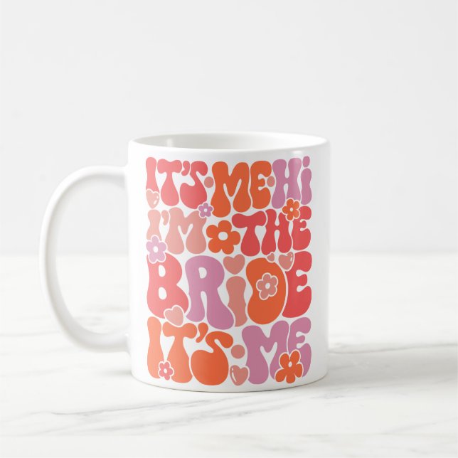 Taza De Café "Hola soy yo, soy la novia" (Izquierda)