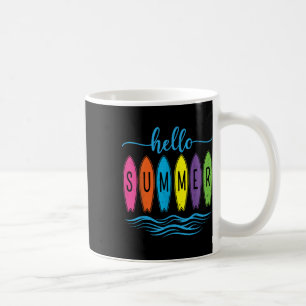Taza De Café Hola Summer Vacation Vibes Shirt - Summer Beach S
