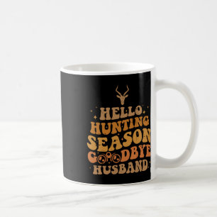 Taza De Café Hola Temporada de Caza Feliz Navidad 