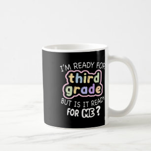 Taza De Café Hola Tercer Grado Listo Para 3er Regreso a la Escu