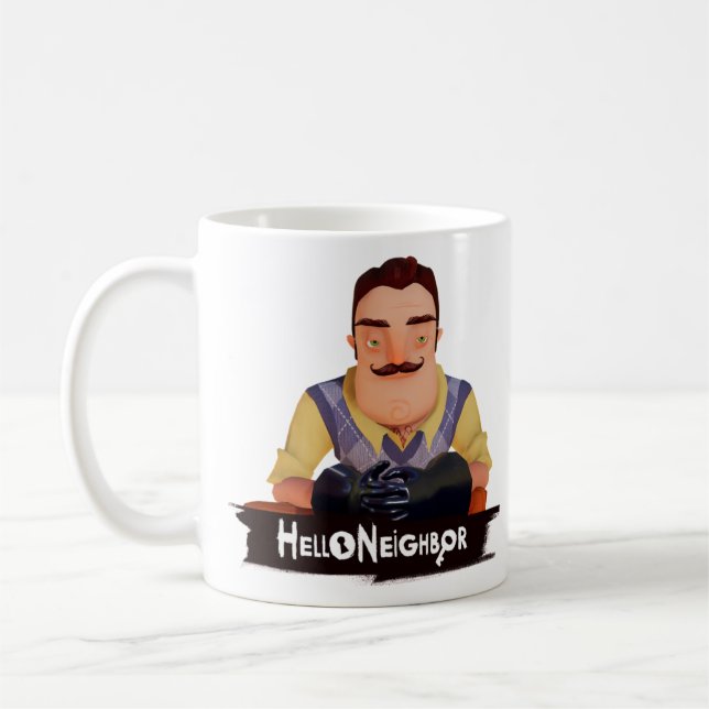 Taza De Café Hola vecino (Izquierda)
