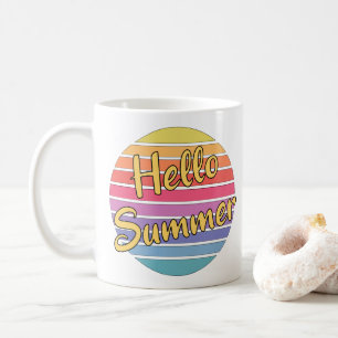 Taza De Café Hola Verano