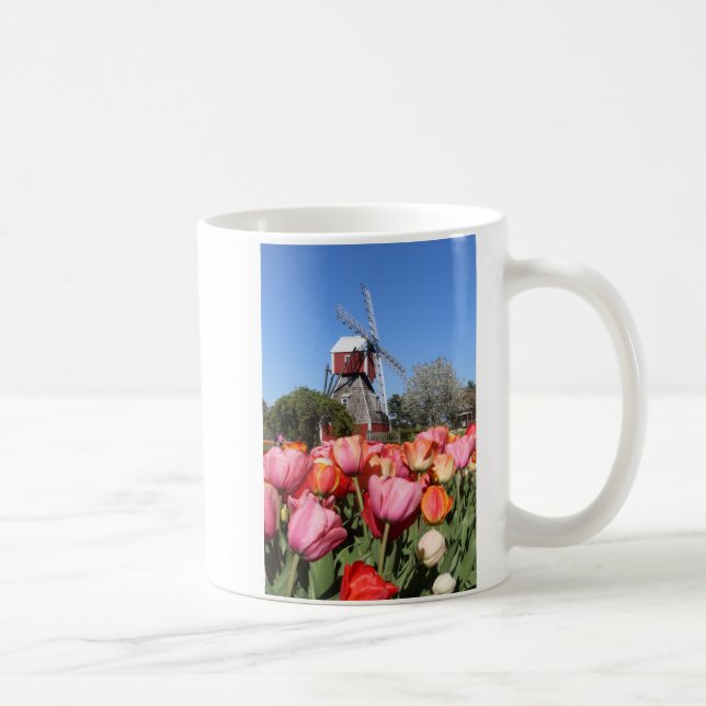 Taza De Café Holanda Michigan tulip mug (Derecha)