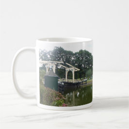 Taza De Café Holandés Mill Reflection Panoramic Coffee Mug