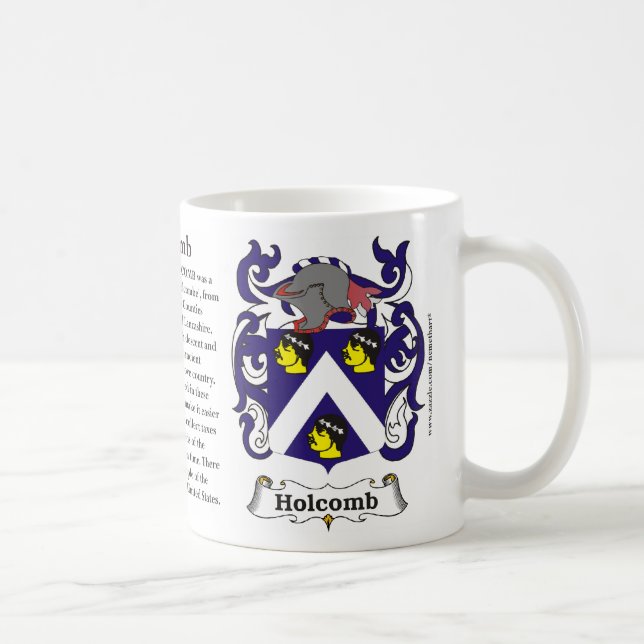 Taza De Café Holcomb, la historia, el significado y el escudo (Derecha)