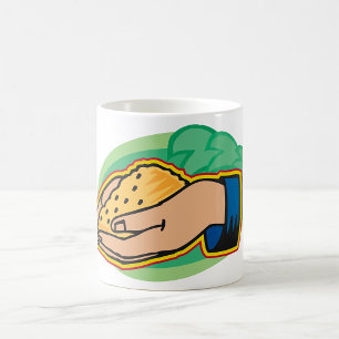 Taza De Café Holding Corn Mug