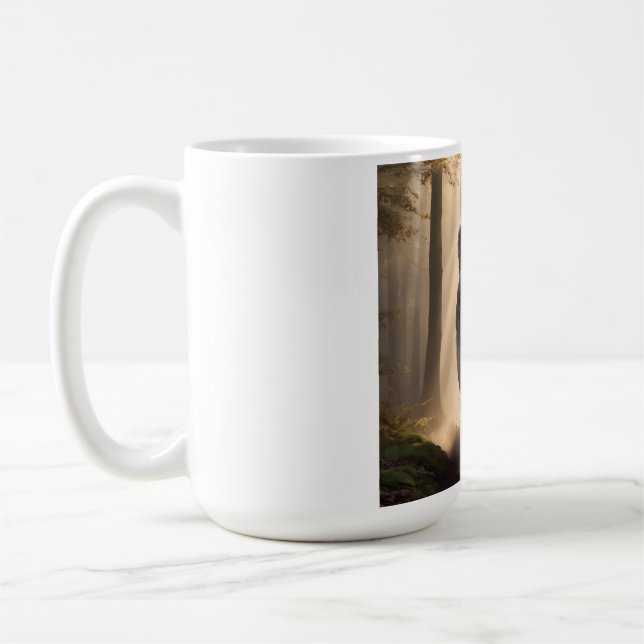Taza De Café Holfhound Irlandés Elegant Breve Coffee Mug (Izquierda)