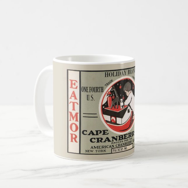 Taza De Café Holiday Cranberries Mug (Anverso izquierdo)
