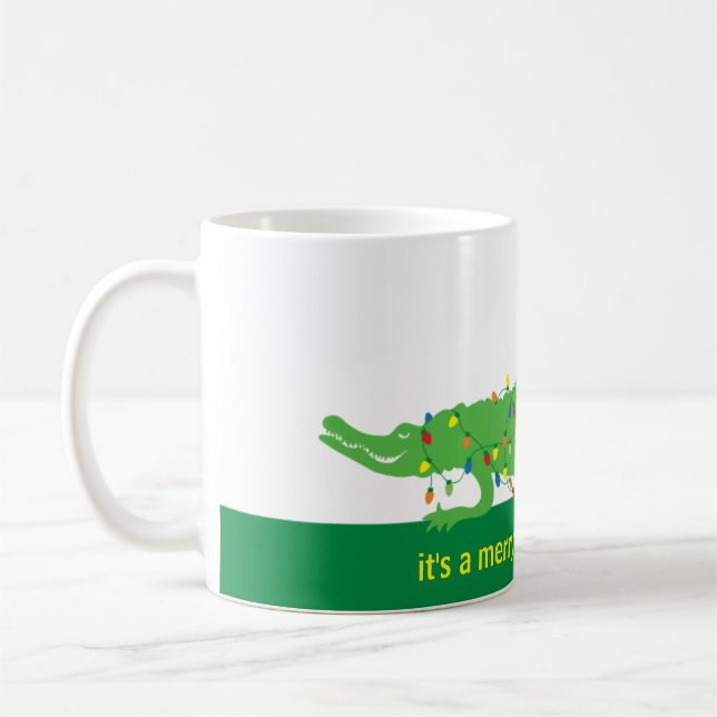 Taza De Café Holiday Gator Mug (Izquierda)