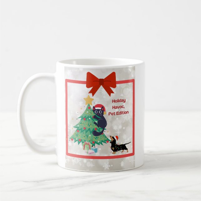 Taza De Café Holiday Havoc (Izquierda)