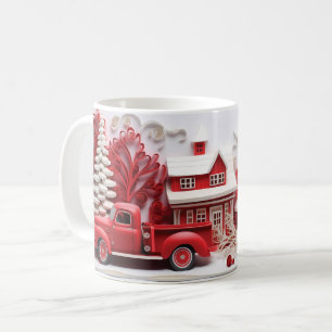 Taza De Café Holiday Mug Navidades de Winter Homestead
