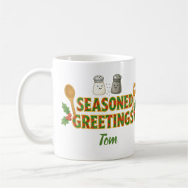Taza De Café Holiday Seasoned Greetings