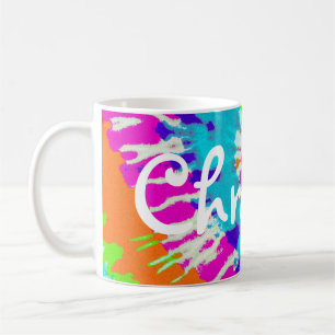 Taza De Café holiES - Estilo de batik de espiral de energía