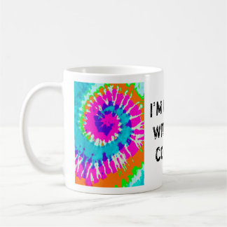 Taza De Café holiES - Estilo de batik de espiral de energía