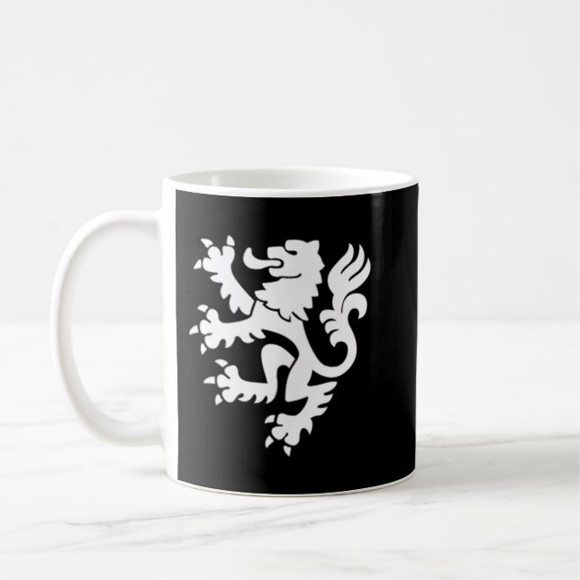 Taza De Café Holland Emblem Lion Países Bajos (Izquierda)