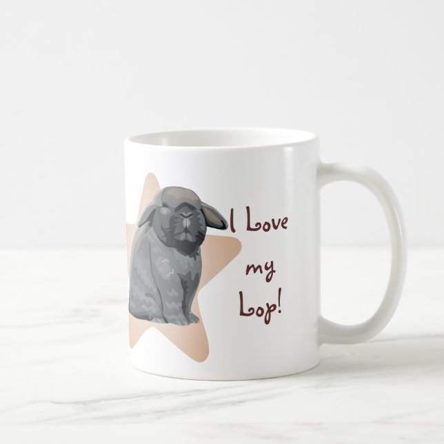 Taza De Café Holland Lop Mug (Derecha)