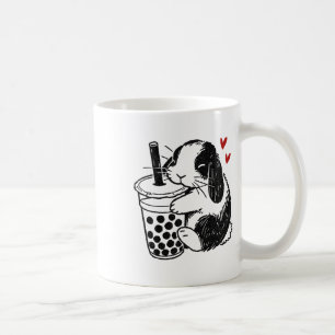Taza De Café Holland Lop Rabbit Ama Boba Tea Bunny Y Bubble