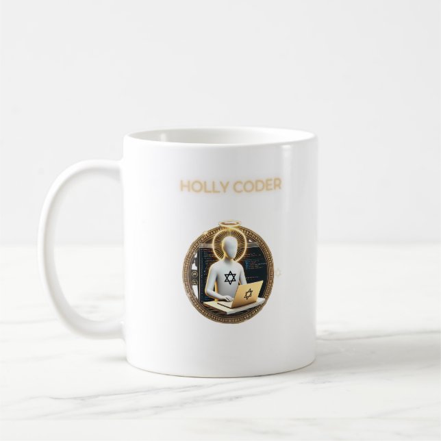 Taza De Café Holly Coder (Izquierda)