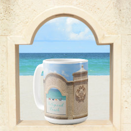 Taza De Café Hollywood Beach Florida Broadwalk Oceanview