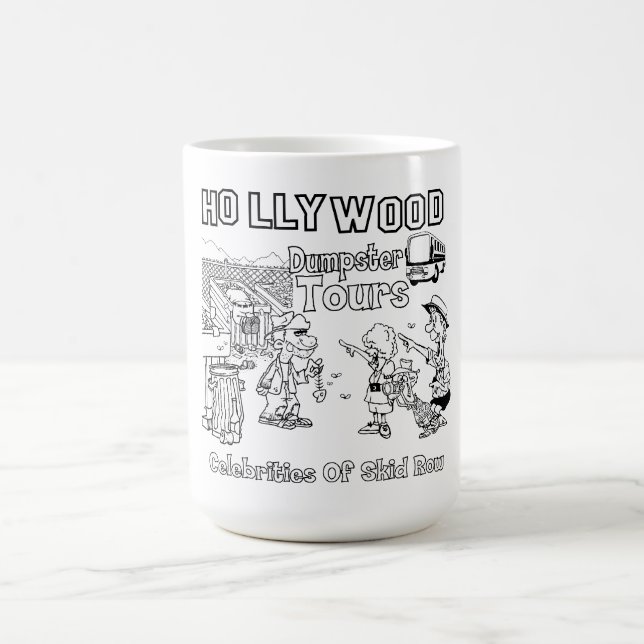 Taza De Café Hollywood Tours Mug (Centro)
