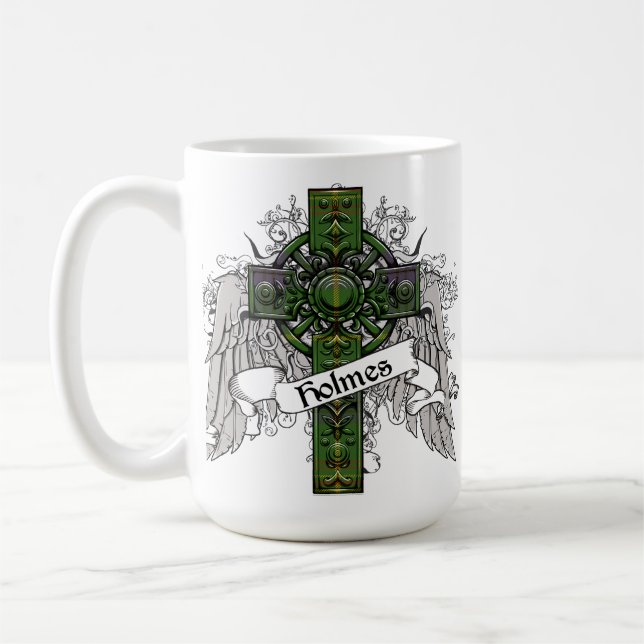 Taza De Café Holmes Tartan Cross (Izquierda)