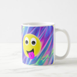 Taza De Café Holograma de emoji