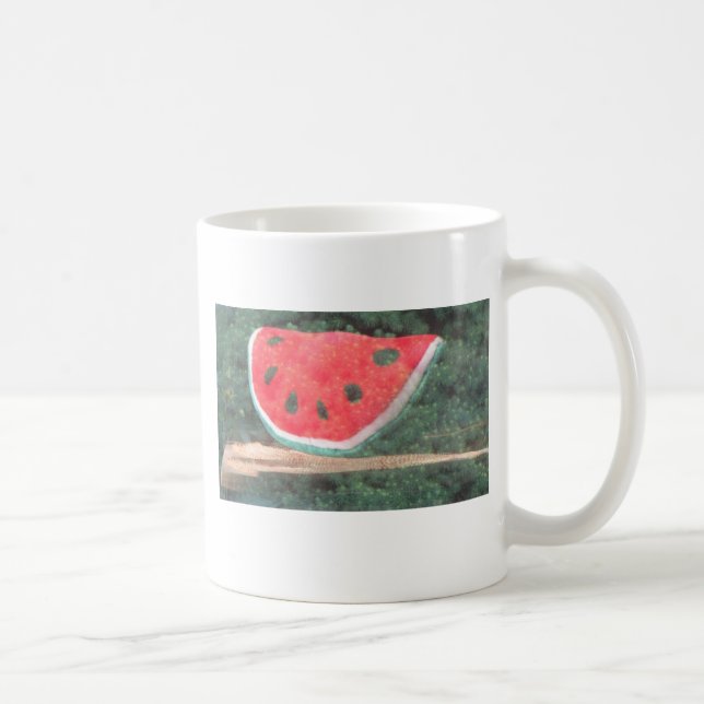 Taza De Café Holograma de sandía (Derecha)