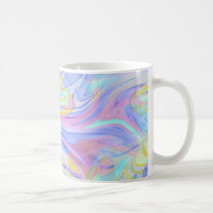 Taza De Café holograma pastel