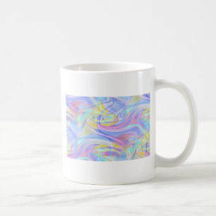 Taza De Café holograma pastel